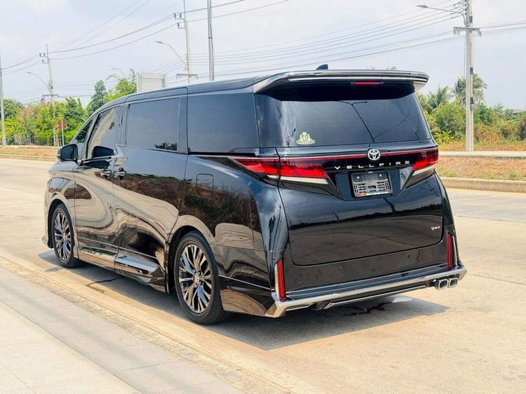 Toyota Vellfire 2024 2.5 Van เบนซิน ไม่ติดแก๊ส เกียร์อัตโนมัติ ดำ รูปที่ 4