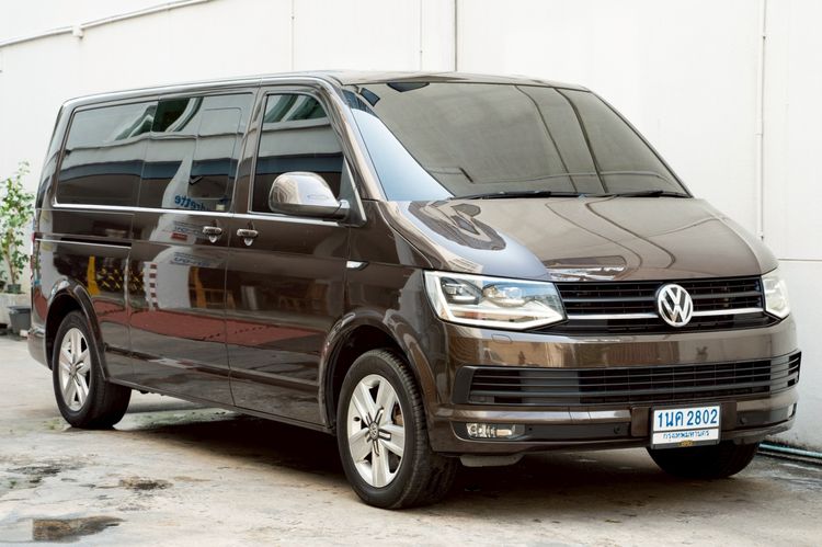 Volkswagen Caravelle 2019 2.0 TDi Van ดีเซล ไม่ติดแก๊ส เกียร์อัตโนมัติ น้ำตาล