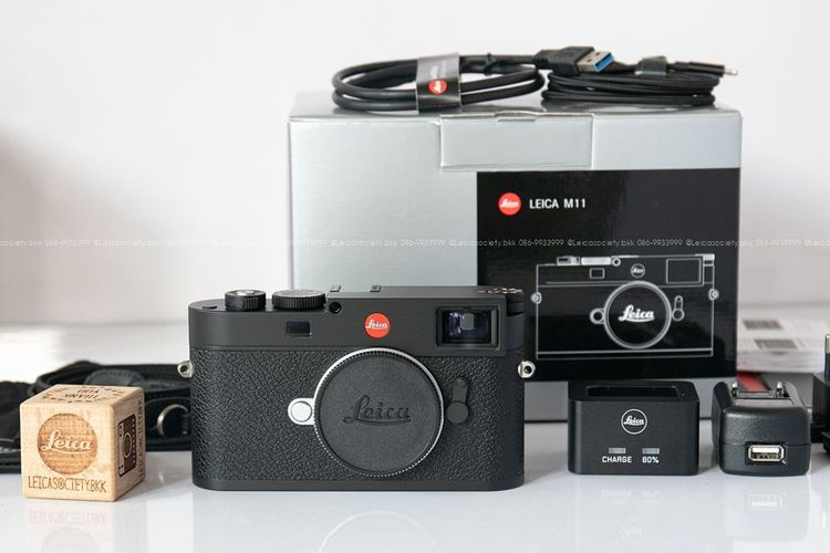 Leica M11 Black สภาพใหม่ การใช้งานปกติทุกระบบ