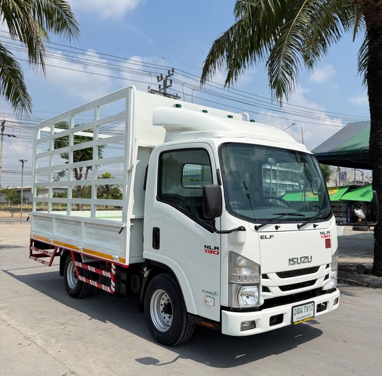 รถ ISUZU NLR 130 แรง ปี 2562  รถห้างแท้ (4 ล้อไม่ติดเวลา) กะบะคอกสูง ยาว 3.50  กว้าง 1.90 ม. รถสวย มือเดียว รูปที่ 2
