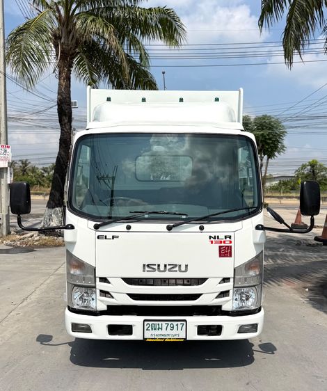 รถ ISUZU NLR 130 แรง ปี 2562  รถห้างแท้ (4 ล้อไม่ติดเวลา) กะบะคอกสูง ยาว 3.50  กว้าง 1.90 ม. รถสวย มือเดียว รูปที่ 3