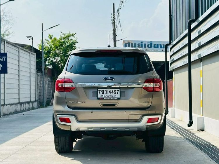 Ford Everest 2018 2.0 Bi-Turbo Titanium+ 4WD Utility-car ดีเซล ไม่ติดแก๊ส เกียร์อัตโนมัติ บรอนซ์ทอง รูปที่ 4