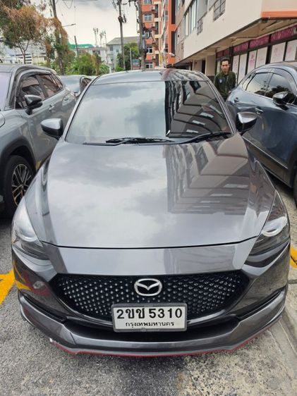 Mazda Mazda 2 2021 1.3 Skyactiv-G Sedan เบนซิน ไม่ติดแก๊ส เกียร์อัตโนมัติ เทา รูปที่ 4