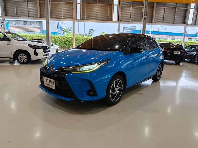 Toyota Yaris 2020 1.2 Sport Premium Sedan เบนซิน ไม่ติดแก๊ส เกียร์อัตโนมัติ ฟ้า