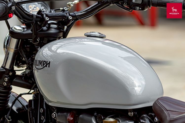 Triumph Bonneville Bobber1200 ปี2017 เจ้าของเดียว วิ่ง23,000km. รูปที่ 15