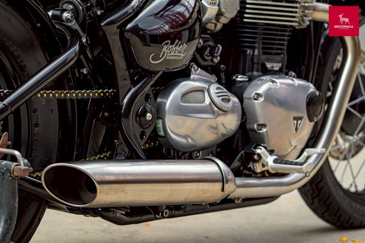 Triumph Bonneville Bobber1200 ปี2017 เจ้าของเดียว วิ่ง23,000km. รูปที่ 7