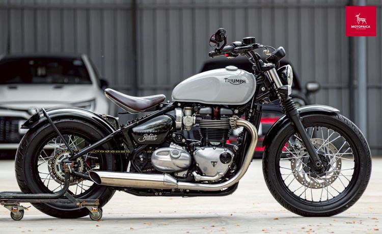 Triumph Bonneville Bobber1200 ปี2017 เจ้าของเดียว วิ่ง23,000km. รูปที่ 2