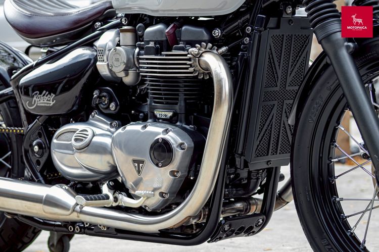 Triumph Bonneville Bobber1200 ปี2017 เจ้าของเดียว วิ่ง23,000km. รูปที่ 9