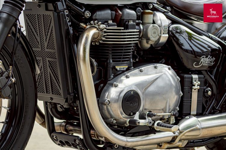Triumph Bonneville Bobber1200 ปี2017 เจ้าของเดียว วิ่ง23,000km. รูปที่ 10