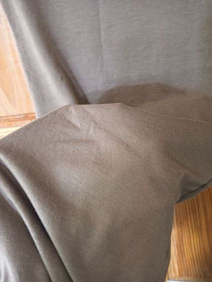 เดรสสั้น สีน้ำตาลช็อคโกแลต อก32 รูปที่ 4