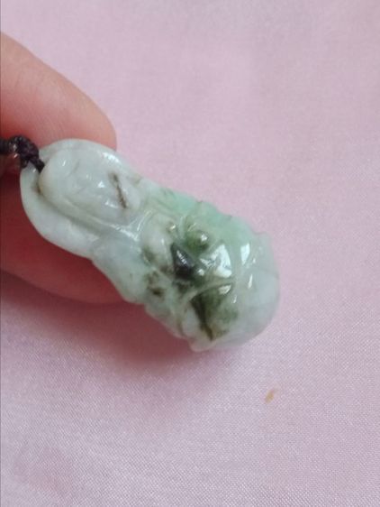 🌿เจ้าแม่กวนอิม หยกแท้ (องค์สูง 3.8 ซม.)🌿 รูปที่ 3