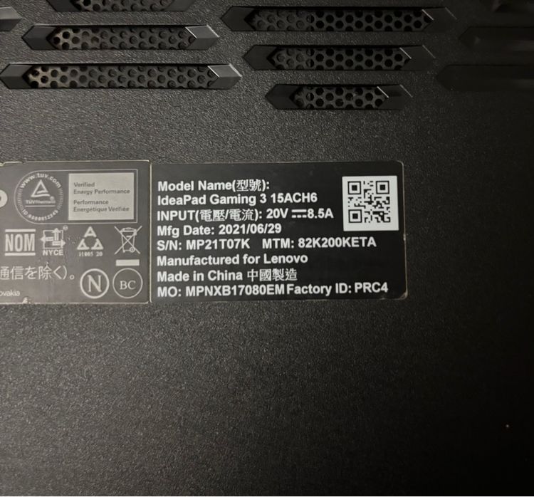 ‼️ขายด่วน Lenovo IdeaPad Gaming 3 รูปที่ 6