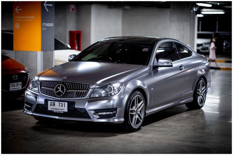 รถ Mercedes-Benz C-Class C180 AMG สี เทา