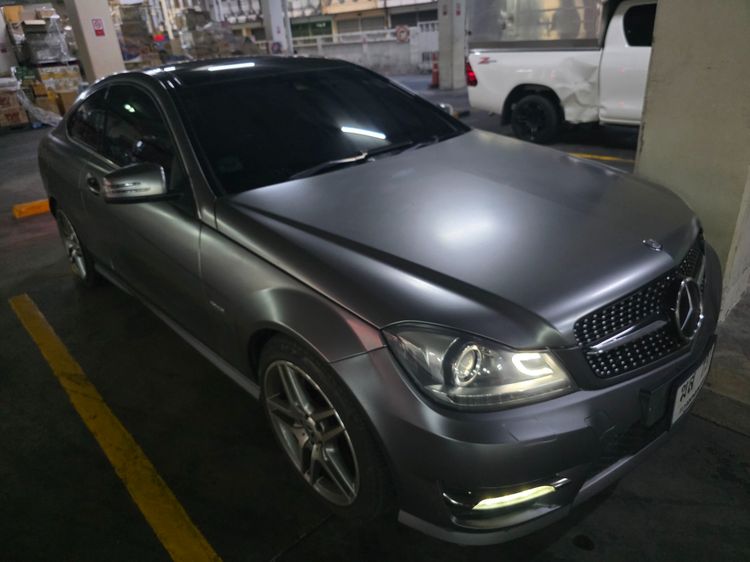 Mercedes-Benz C-Class 2012 C180 AMG Sedan เบนซิน ไม่ติดแก๊ส เกียร์อัตโนมัติ เทา รูปที่ 4