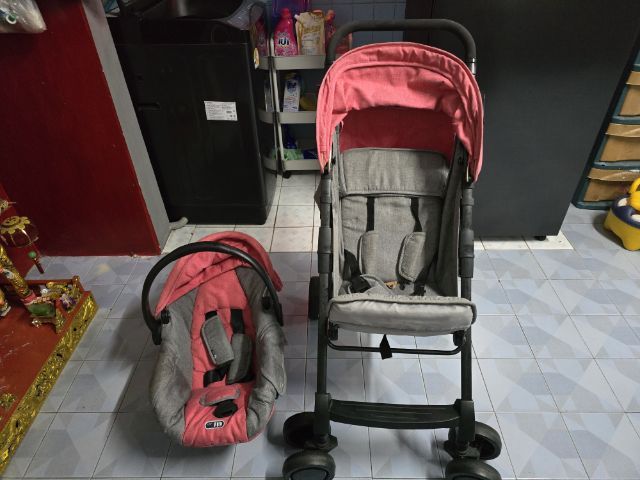 อื่นๆ รถเข็นเด็กพับได้ รถเข็นเด็กพร้อมคาร์ซีท
ยี่ห้อ Fin Babies Plus