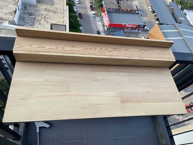 Foldable Balcony Bar, Size 90X30 Cm รูปที่ 3