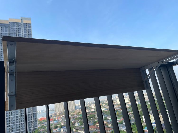 Foldable Balcony Bar, Size 90X30 Cm รูปที่ 5