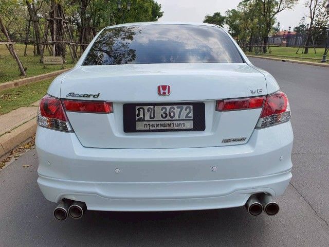 Honda Accord 2010 2.0 EL Sedan เบนซิน LPG เกียร์อัตโนมัติ ขาว รูปที่ 4
