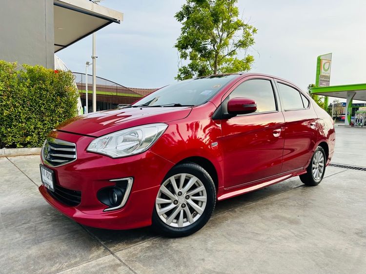 รถ Mitsubishi Attrage 1.2 GLS Limited สี แดง