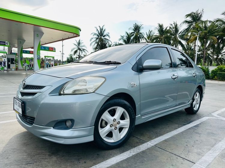Toyota Vios 2010 1.5 E Sedan เบนซิน ไม่ติดแก๊ส เกียร์อัตโนมัติ เทา รูปที่ 2