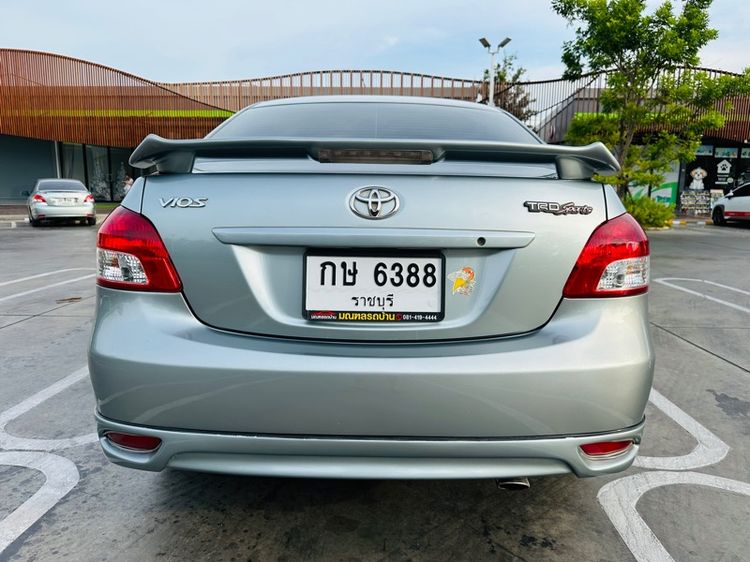 Toyota Vios 2010 1.5 E Sedan เบนซิน ไม่ติดแก๊ส เกียร์อัตโนมัติ เทา รูปที่ 4