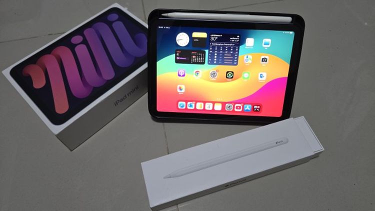 Apple 64 GB Ipad mini6 64gb wifi TH ครบกล่อง และ ปากกา