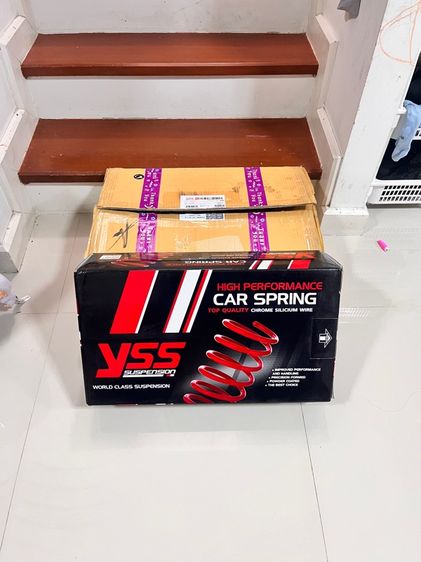 สปริงหลัง YSS Progressive (ของใหม่) ใส่ New Fortuner 2016 up ความสูงเดิม มีประกัน 3 ปี 100,000