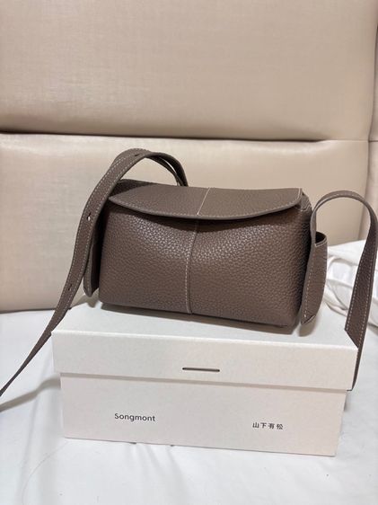 อื่นๆ หนังแท้ อื่นๆ Songmont Mini Drippy Roof Bag กระเป๋าสะพายไหล่กระเป๋าหนังผู้หญิง