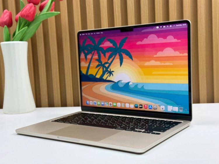 MacBook Air 13.6-inch M2 2022 Ram8GB SSD512GB Starlight apple care+ 1 September 2026 รูปที่ 2