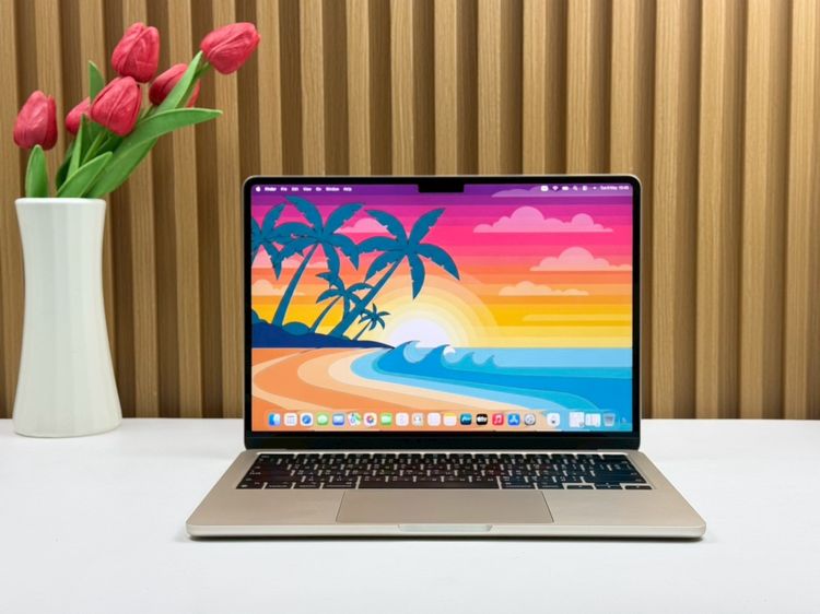 แมค โอเอส 8 กิกะไบต์ อื่นๆ ใช่ MacBook Air 13.6-inch M2 2022 Ram8GB SSD512GB Starlight apple care+ 1 September 2026