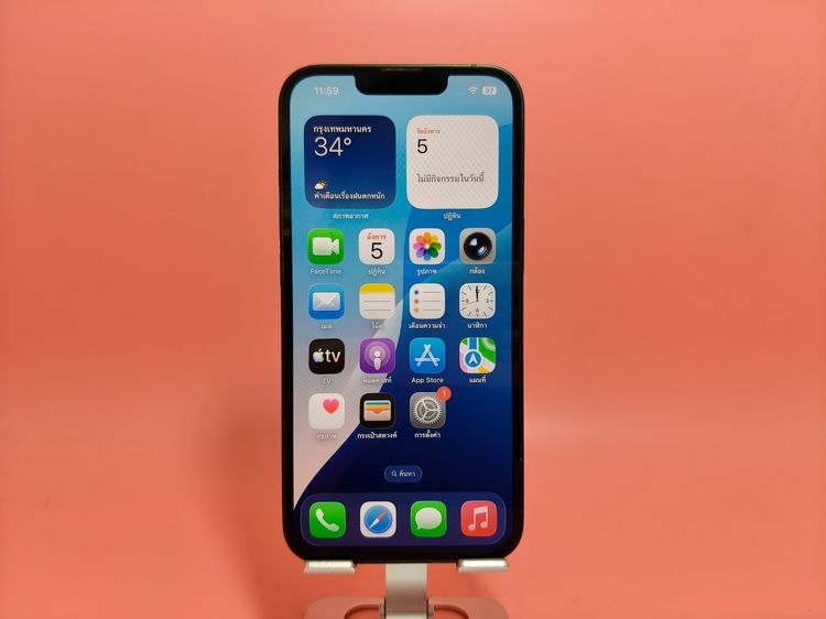 128 GB ขาย iPhone 13 128GB TH สีเขียว มือ2