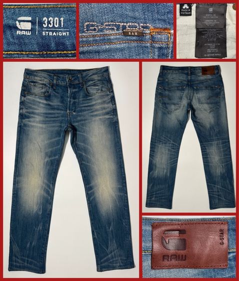 ⚠️รุ่นใหม่‼️กางเกงยีนส์ G-STAR RAW ของแท้ แบบและทรงสวย