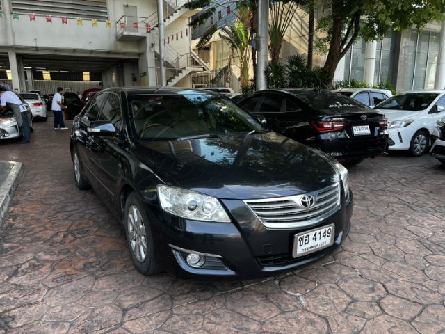 Toyota Camry 2007 2.0 G Sedan เบนซิน ไม่ติดแก๊ส เกียร์อัตโนมัติ ดำ