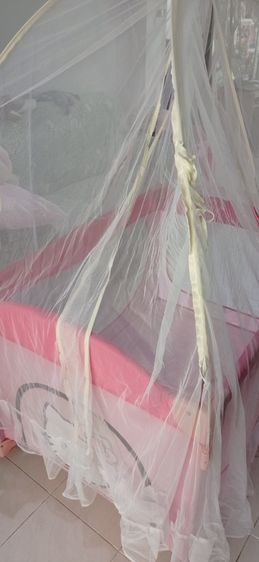 ขายเปลเด็กลายคิตตี้ลิขสิทธ์แท้ สีชมพูสดใส สบายตา เด็กหลับง่าย รูปที่ 8