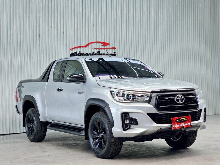 Toyota Hilux Revo 2019 2.4 Prerunner G Rocco Pickup ดีเซล ไม่ติดแก๊ส เกียร์ธรรมดา เทา รูปที่ 3