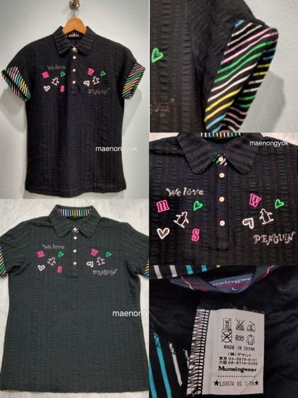 เสื้อผ้าแบรนด์มือสอง grand slamเสื้อกีฬาแบรนด์ Munsingwear Grandslam รูปที่ 6
