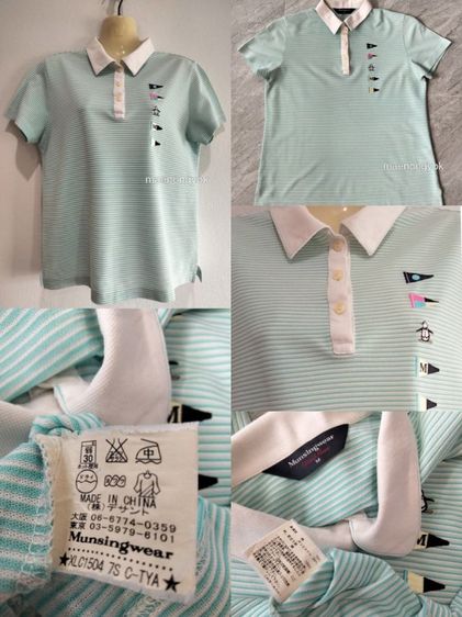 เสื้อผ้าแบรนด์มือสอง grand slamเสื้อกีฬาแบรนด์ Munsingwear Grandslam รูปที่ 12