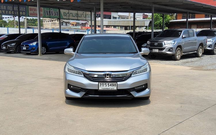 Honda Accord 2018 2.0 e:HEV EL Sedan ไฮบริด ไม่ติดแก๊ส เกียร์อัตโนมัติ บรอนซ์เงิน รูปที่ 2