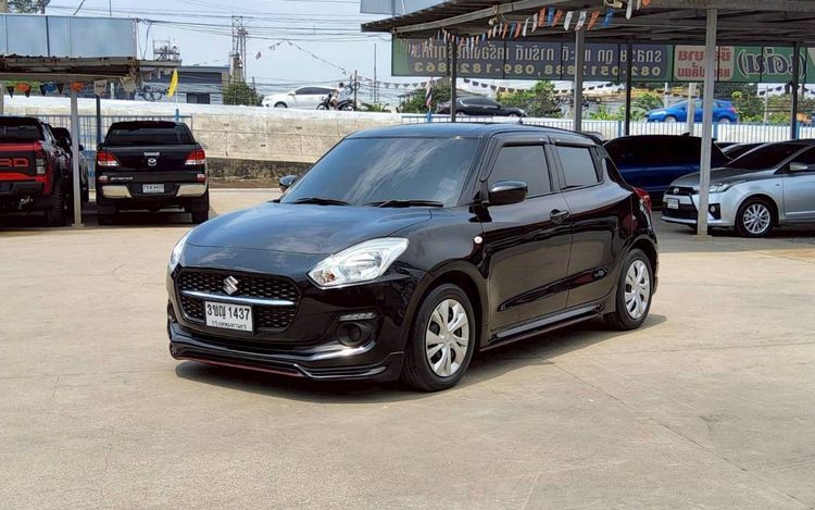 Suzuki Swift 2022 1.2 GL Plus Sedan เบนซิน ไม่ติดแก๊ส เกียร์อัตโนมัติ ดำ