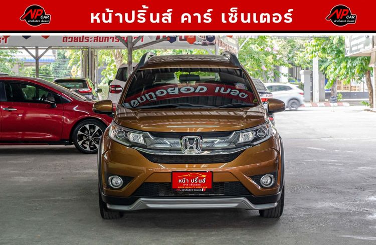 Honda BR-V 2017 1.5 SV Utility-car เบนซิน ไม่ติดแก๊ส เกียร์อัตโนมัติ น้ำตาล รูปที่ 2