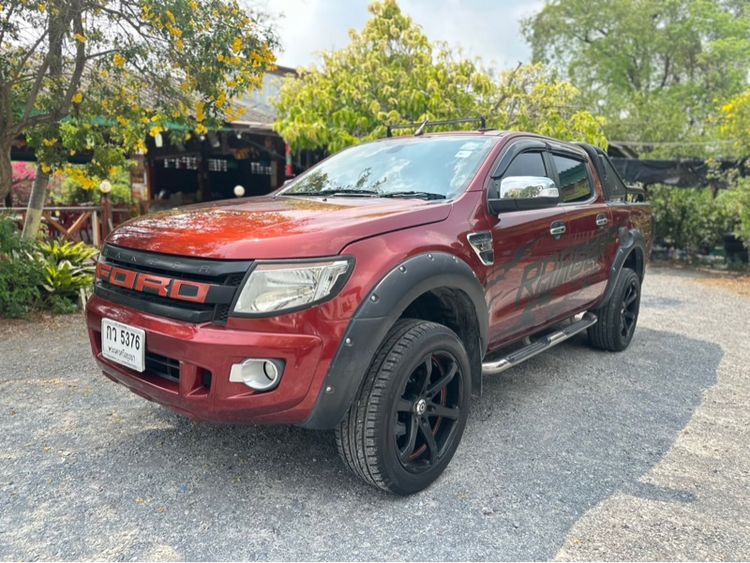 Ford Ranger 2012 2.2 Hi-Rider XLT Pickup ดีเซล เกียร์อัตโนมัติ แดง