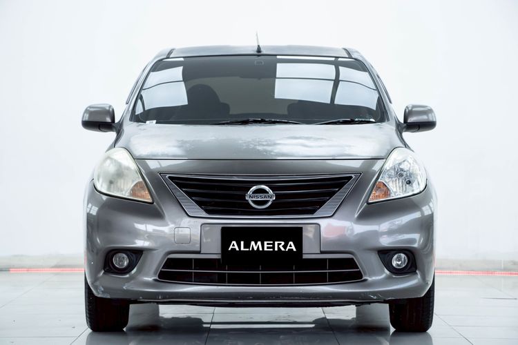 Nissan Almera 2013 1.2 V Sedan เบนซิน ไม่ติดแก๊ส เกียร์อัตโนมัติ น้ำตาล รูปที่ 4