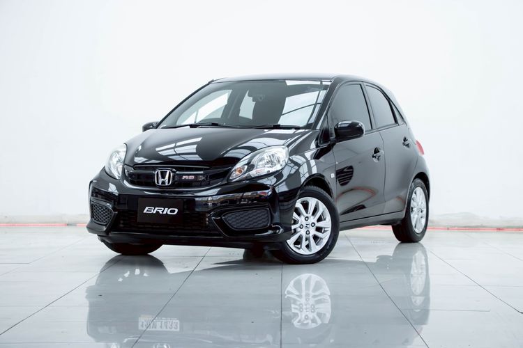 Honda Brio 2017 1.2 V Sedan เบนซิน ไม่ติดแก๊ส เกียร์อัตโนมัติ ดำ