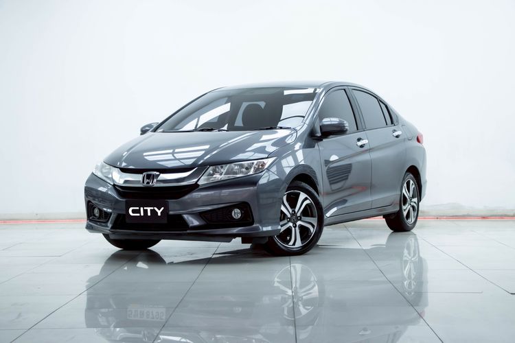 Honda City 2016 1.5 Sv i-VTEC Sedan เบนซิน ไม่ติดแก๊ส เกียร์อัตโนมัติ เทา