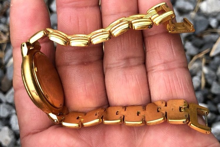 นาฬิกา LOBOR 23 K GOLD PLATED หลักโรมัน รูปที่ 7