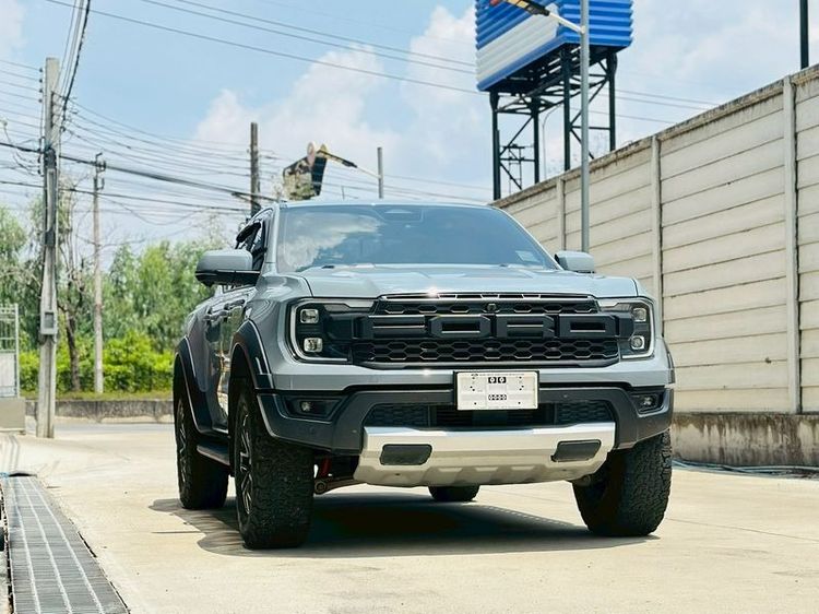 Ford Ranger 2024 2.0 Bi-Turbo 4WD Pickup ดีเซล ไม่ติดแก๊ส เกียร์อัตโนมัติ เทา รูปที่ 3