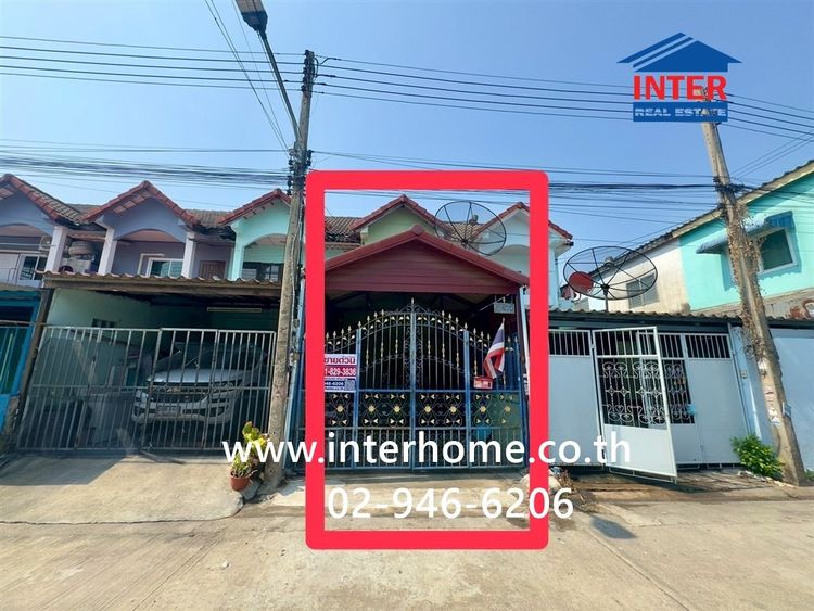 ทาวน์เฮ้าส์ 2 ชั้น 16 ตร.ว. หมู่บ้านเลขที่5 สมุทรสาคร ซอยรัตนะรัตน์ ถนนเศรษฐกิจ1 ถนนพุทธสาคร เมืองสมุทรสาคร สมุทรสาคร