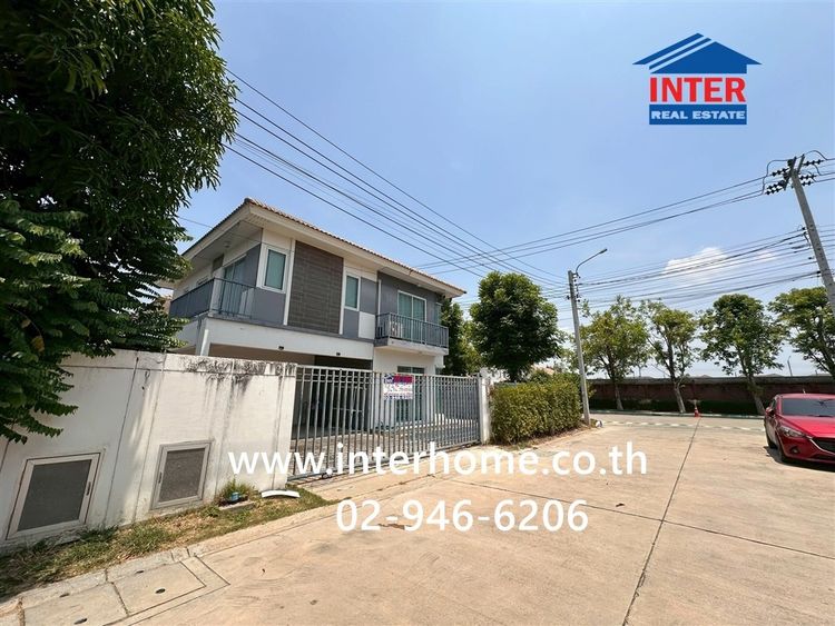 บ้านเดี่ยว 2 ชั้น 54.7 ตร.ว. หมู่บ้านไอริสพาร์ค ชัยพฤกษ์-วงแหวน ถนนกาญจนาภิเษก ถนนบางกรวย-ไทรน้อย บางบัวทอง นนทบุรี