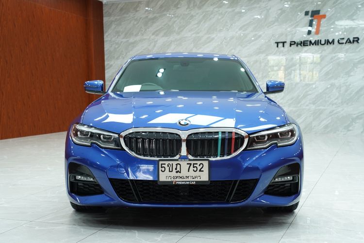 BMW Series 3 2020 320d Sedan ดีเซล เกียร์อัตโนมัติ น้ำเงิน รูปที่ 2