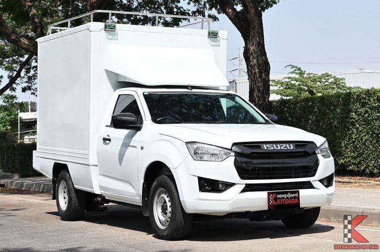 รถ Isuzu D-MAX 1.9 B สี ขาว